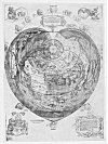PLATE XXXVI. Map of the World, by Petrus Apianus. printed 1530. From the original in the British Museum. (From Periplus; A. E. Nordenskiöld, 1897, Plate XLIV)