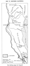 MAP IV. NORTHERN CALIFORNIA