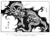 FIG. 7.—A MEDIÆVAL PICTURE OF A CHINESE DRAGON UPON ITS CLOUD (After the late Professor W. Anderson)