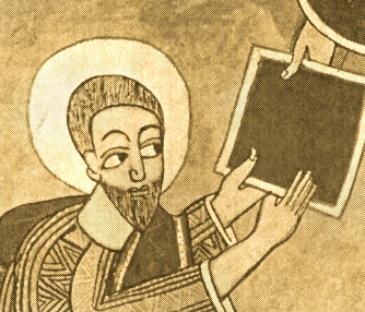Plate III: Moses on Sinai (detail) [pre-20th cent.] (Public Domain Image)