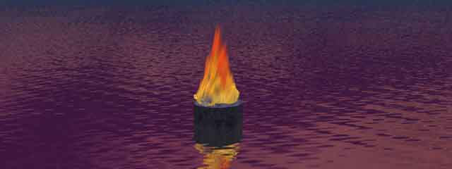 Eternal Flame. Image Copyright 2001, J.B. Hare, All Rights Reserved