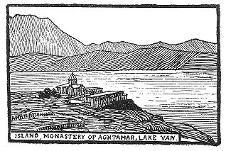 ISLAND, MONASTERY OF AGHTAMAR, LAKE VAN.