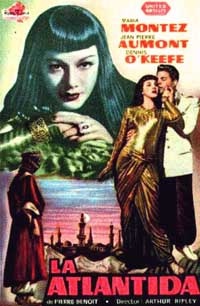 Poster from the French 1948 production of Atlantida (Fair Use)