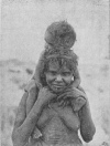 Fig 18. Woman carrying Child, Arunta Tribe