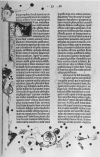 Characteristic page from the Gutenberg Bible (1450–55)