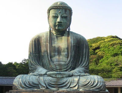 The Buddha at Kamakura (Wikimedia)