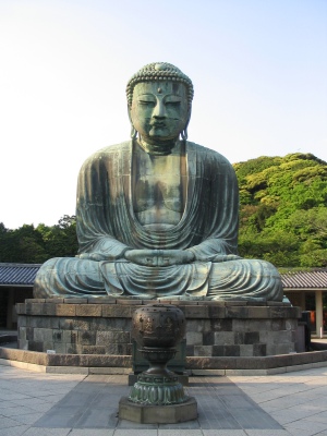 Kamakura Buddha, (wikimedia, Public Domain image)