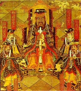 Confucius and his students (Public Domain Image)
