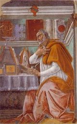 St. Augustine, by Sandro Botticelli [Public Domain Image]