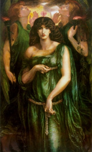 Astarte Syriaca (1875-1877), by Dante Gabriel Rossetti (Public Domain Image)