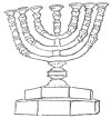 Figure 11. The Golden Candlestick from the arch of Titus