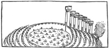 Figure 12. Seven Walled City, from 1481 Dante