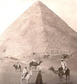 The Great Pyramid (circa 1893) [Public Domain Image]