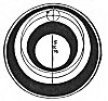 FIGURE 96. <i>Theory of three centres and the movement of Venus</i>.<br> M. Centre of the world. E. Centre of the excentric. S. Centre of the equant. The centre of the star-bearing circle at the top is the centre of the epicycle.<br> (From <i>Theoricæ Novæ</i>; Georg Peurbach, 1581.)