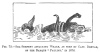 FIG. 73.—SEA-SERPENT ATTACKING WHALE, AS SEEN BY CAPT. DREVAR, OF THE BARQUE “PAULINE,” IN 1876.