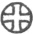hieroglyph: cross in circle