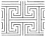 FIG. 8.—Knossos. Maze-pattern on Wall of Palace. (After <i>Evans</i>.)