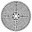FIG. 47.—Labyrinth in Chartres Cathedral. (Gailhabaud.)