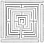 FIG. 85.—Maze at Theobalds, Herts. (After Trollope.)