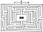 FIG. 87.—Maze in Hatfield House, Herts. Plan (W.H.M.)