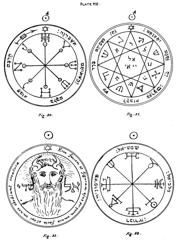 The Key of Solomon: Plates: Plate VII