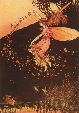 Cover for The Fairy-Faith in Celtic Countries