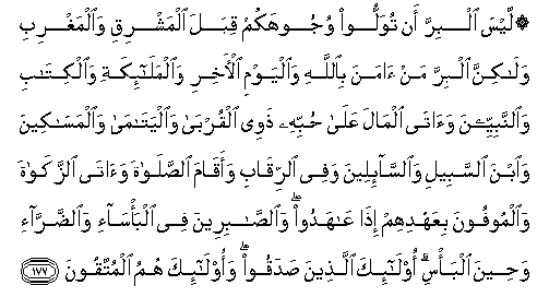 Surat Al Baqarah Ayat 142