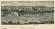 FRONTISPIECE. VIEW OF JERUSALEM FROM THE MOUNT OF OLIVES.<br> WITH THE MOSQUE OF OMAR STANDING PARTLY ON THE SITE OF THE JEWISH TEMPLE.<br> (<i>To illustrate the Treatise on the Red Heifer</i>.)