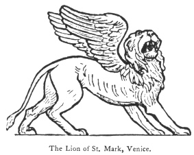 The Lion of St. Mark, Venice.