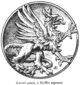 griffin tattoo heraldic ancient tattoos griffins gryphons creatures carved panel mercenary crest medieval mythical bears niccolo portrait side choose board