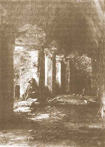 FRONTISPIECE<br> Jeremiah Curtin in the Ruins of Palenque,<br> Central America