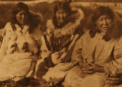 Inuit Women, photo by Edward Curtis (Public Domain Image)