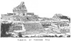 CARACOL AT CHICHEN ITZA. As uncovered under the care of the Carnegie Institution of Washington