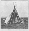 PITCHING THE SACRED TIPI.
