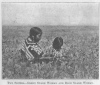 TWO SISTERS—GREEN SNARE WOMAN AND BLUE SNAKE WOMAN.