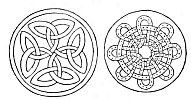 Bosses from St. Sebald, Nuremburg. plate xxviii., Grammar of Ornament, ''Byzantine.''