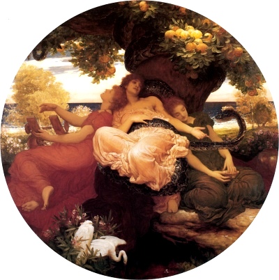 The Garden of the Hespirides, by Lord Frederick Leighton [1892] (Public Domain Image)