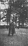 ELSIE IN 1920, STANDING NEAR WHERE THE GNOME WAS TAKEN IN 1917
