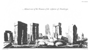 Plate 18. A direct view of the Remains of the adytum of Stonehenge