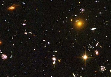 NASA: Hubble Ultra Deep Field (Detail) (Public Domain Image)