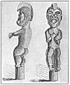 IDOLS BY WHICH CAPTAIN COOK WAS WORSHIPPED (See page 108)