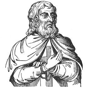 De Molay, last Grand Master of the Knights-Templars (Public Domain Image)
