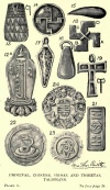 PLATE I. PRIMEVAL, CHINESE, INDIAN AND THIBETAN TALISMANS.
