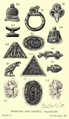 PLATE 7. EGYPTIAN AND GNOSTIC TALISMANS.