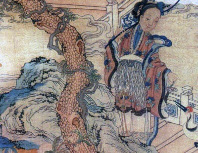 Ho Hsian Ku, a Taoist immortal
