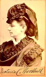 Victoria Claflin Woodhull (Public Domain Image)